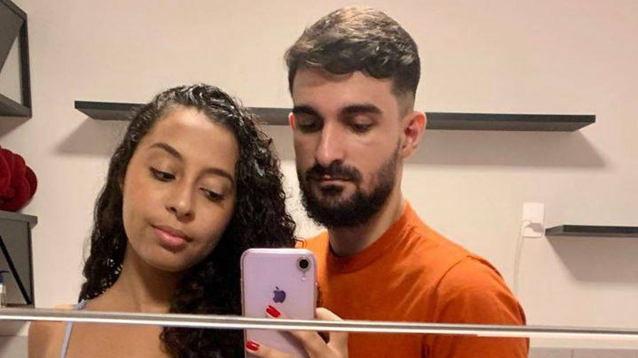 Casal Moreninha Delicia Magrinha Vazou